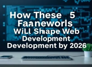 How These 5 Frameworks Will Shape Web Development by 2026 How These 5 Frameworks Will Shape Web Development by 2026