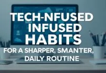Tech-Infused Habits for a Sharper, Smarter Daily Routine Tech-Infused Habits for a Sharper, Smarter Daily Routine